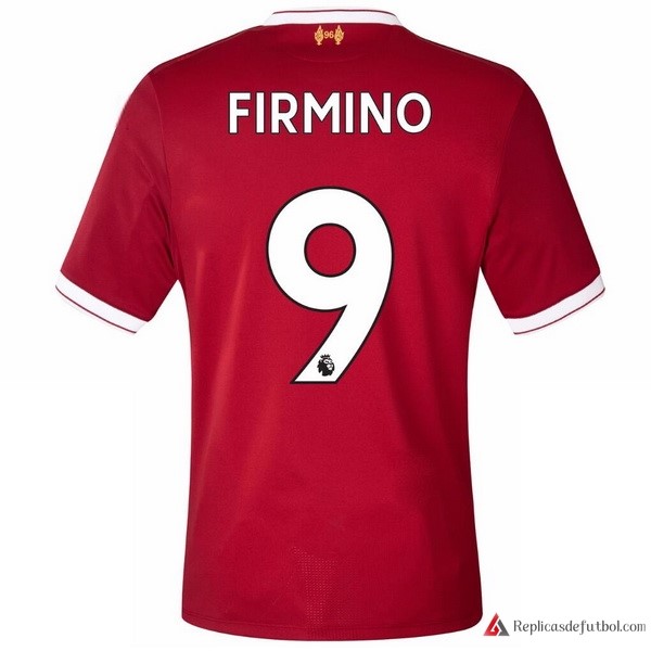 Camiseta Liverpool Primera equipación Firmino 2017-2018